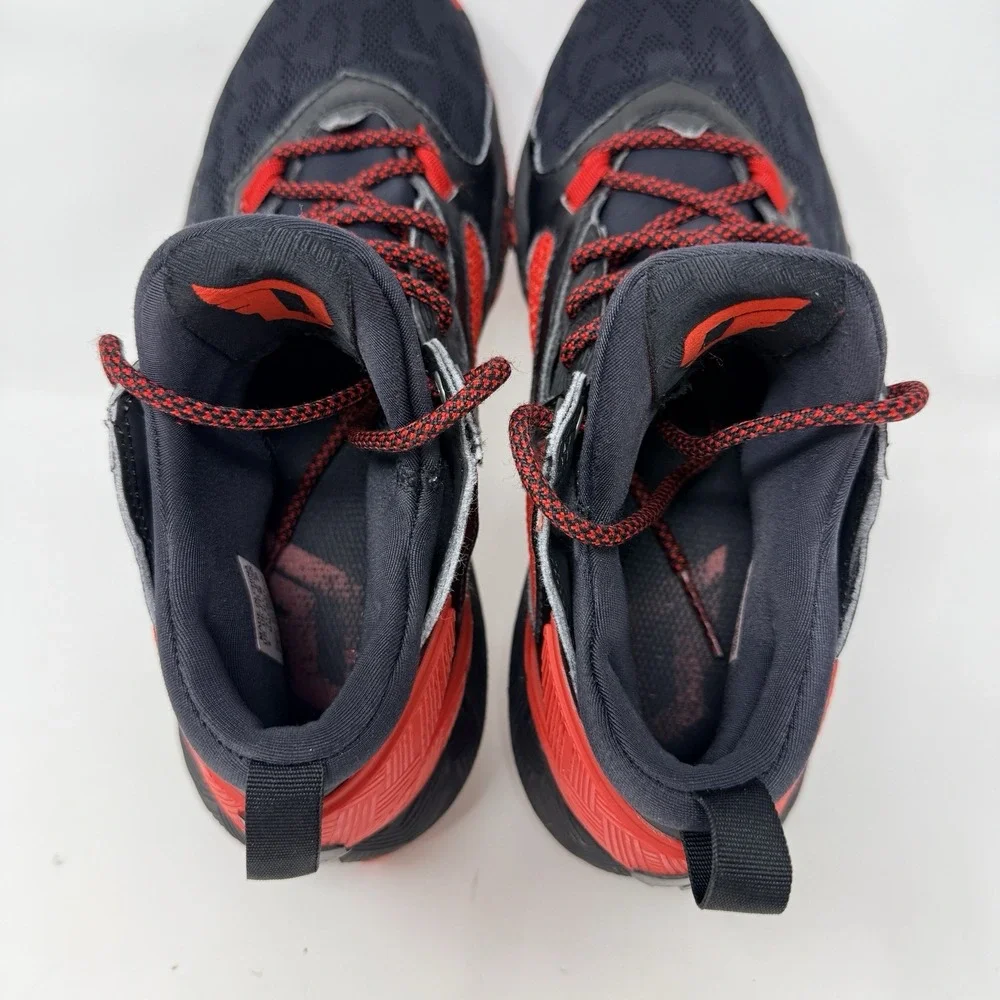 adidas D Lillard 2 Black Light Scarlet Cardinal Men's 8 Basketball Shoes B42387